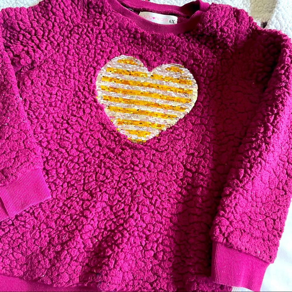 2 toddler girl fuzzy sweaters